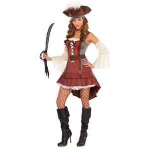 Adult Castaway Pirate Costume
